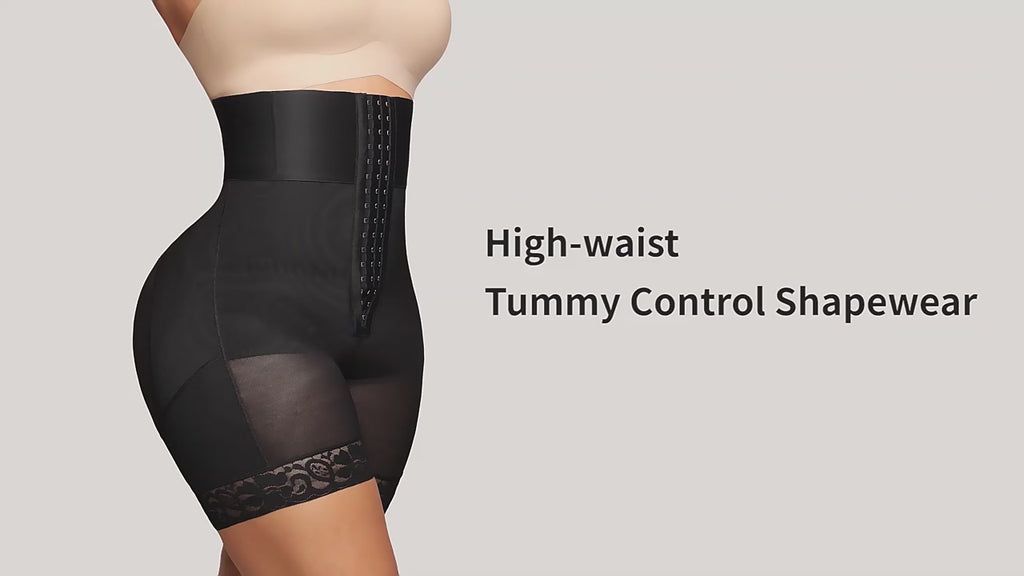 FeelinGirl Women's Bodysuits Tummy Control Thong Slimming V Neck